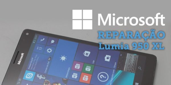 Microsoft Lumia 950 XL Ecrã danificado