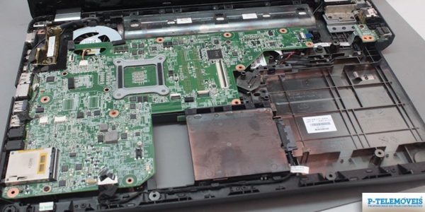 Reparação de um HP G62-b50ep (Ventoinha de refrigeração)