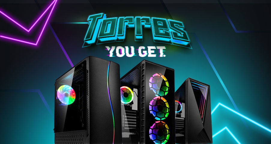 Personalizamos Torres Gaming ao teu gosto